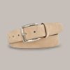 Windsor Veloursleder-G Rtel In Cappuccino G Rtel