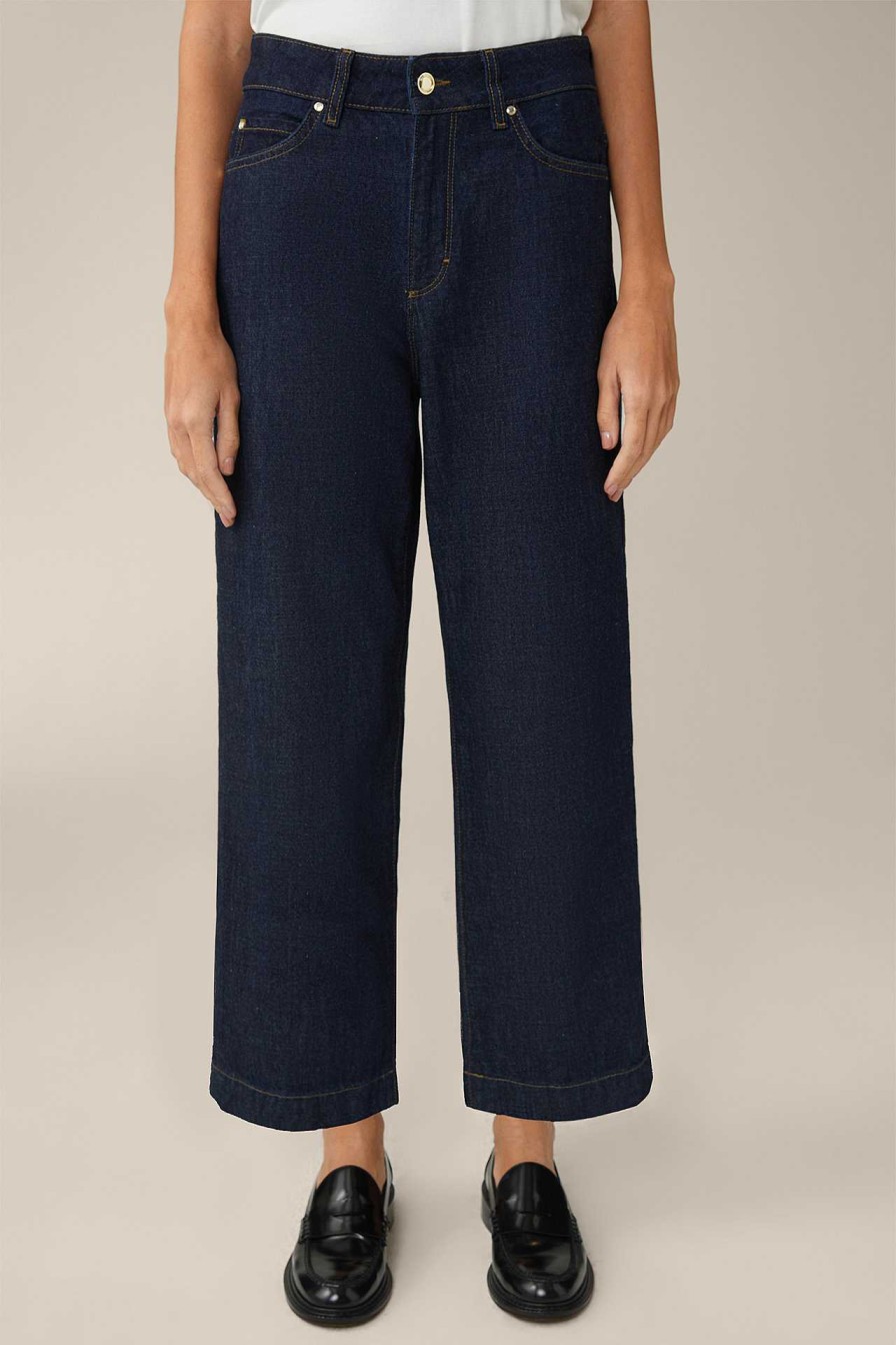 Windsor Jeans-Culotte In Dark Blue Washed Hosen & Jeans