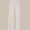 Windsor Wollcr Pe-Palazzo-Hose In Hellbeige Hosen & Jeans