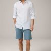 Windsor Leinenmix-Short Scurtino In Blau Hosen & Jeans