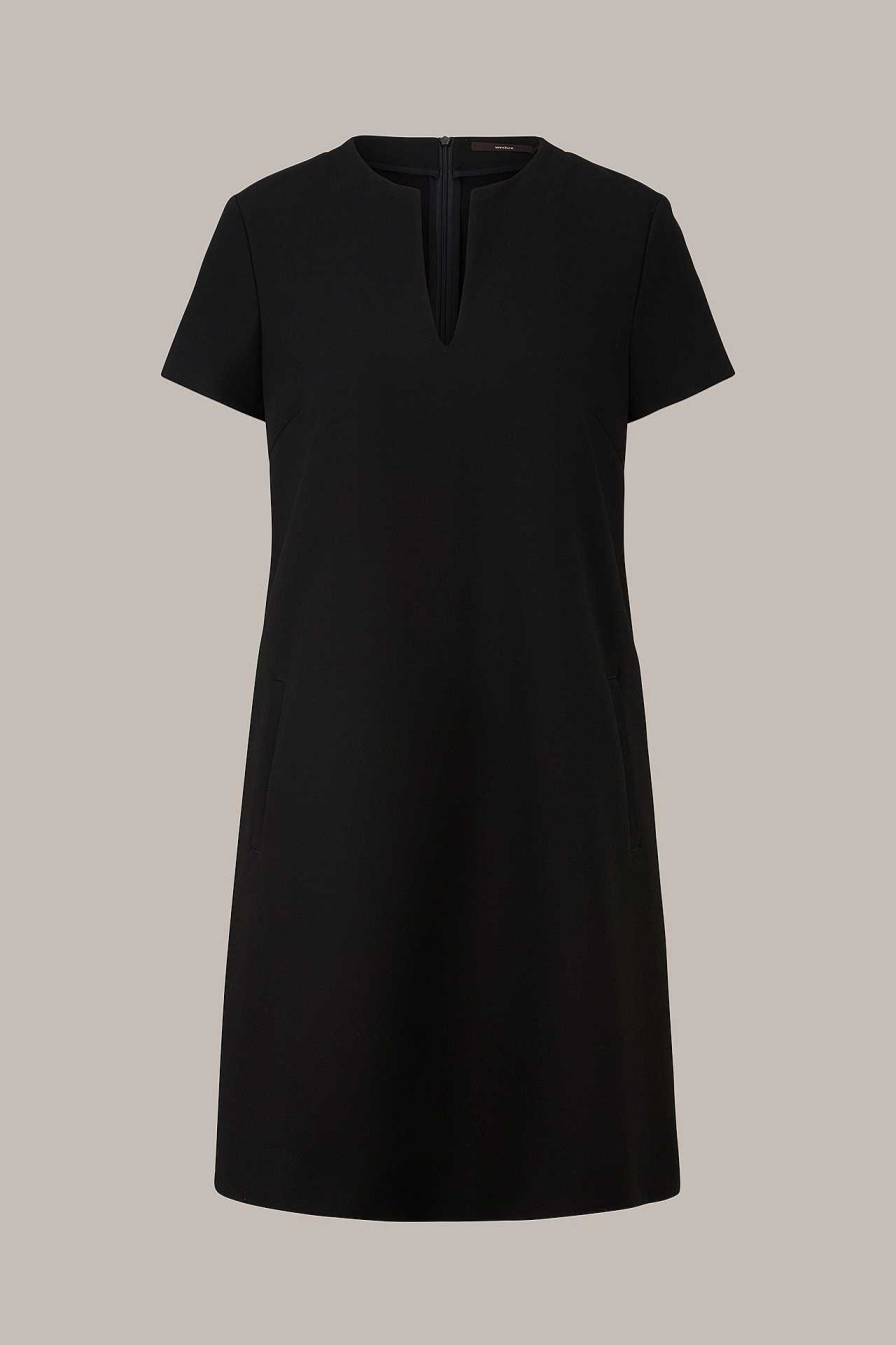 Windsor Cr Pe-Kleid In A-Linie In Schwarz Kleider & Overalls