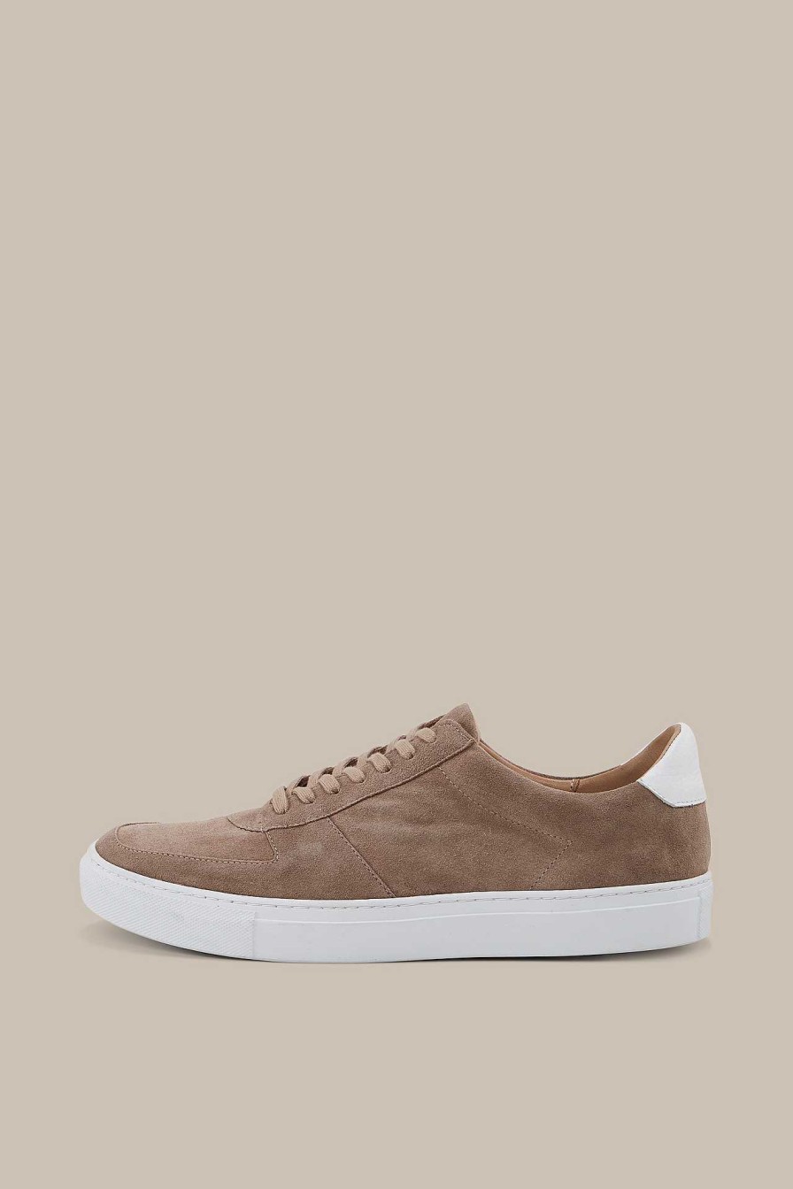 Windsor Sneaker Aus Veloursleder By Ludwig Reiter In Taupe Schuhe