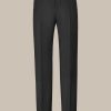 Windsor Schurwoll-Baukasten-Hose Sole In Schwarz Hosen & Jeans