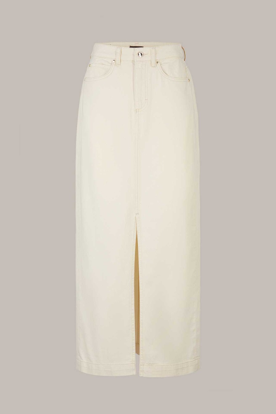 Windsor Jeans-Maxi-Rock In Creme R Cke