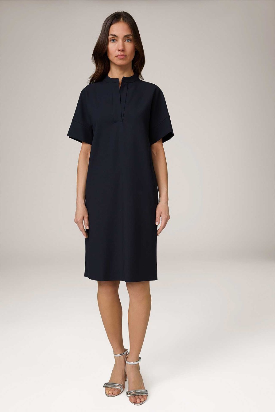 Windsor Cr Pe-Eggshape-Kleid In Navy Kleider & Overalls