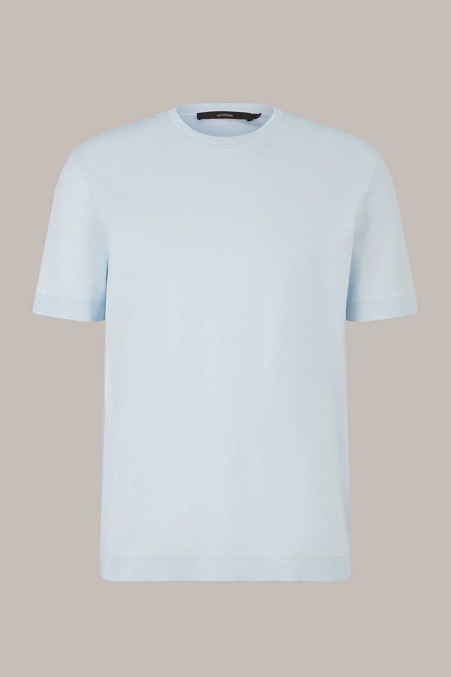 Windsor Baumwoll-T-Shirt Floro In Hellblau T-Shirts & Polos