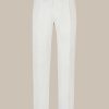 Windsor Baumwollmix-Hose Silvi Mit Bundfalte In Wollweiss Hosen & Jeans