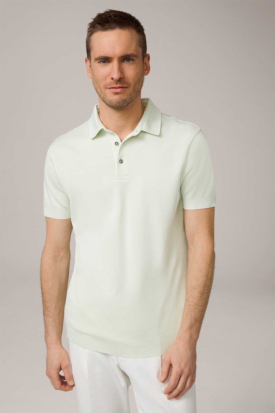 Windsor Baumwoll-Poloshirt Floro In Hellgr N T-Shirts & Polos