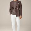 Windsor Strick-Pullover Nando Mit Seide Und Cashmere In Braun Strick