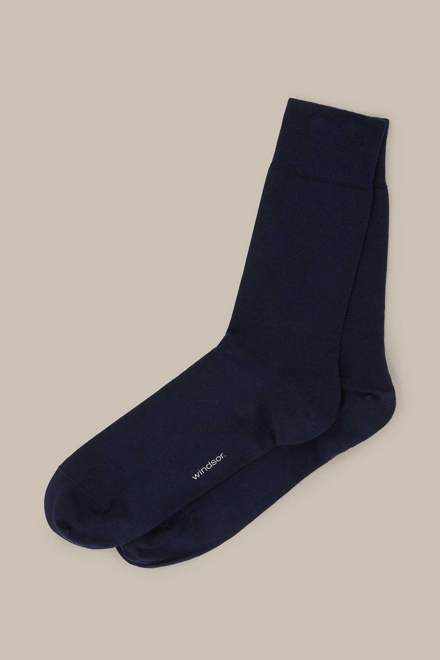 Windsor Socken In Dunkelblau Socken