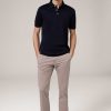 Windsor Baumwoll-Polo-Shirt Floro In Navy T-Shirts & Polos