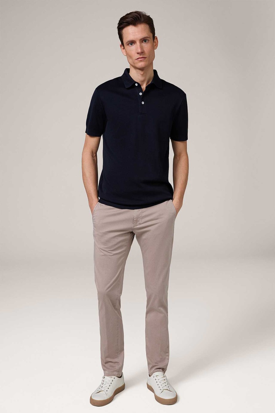 Windsor Baumwoll-Polo-Shirt Floro In Navy T-Shirts & Polos