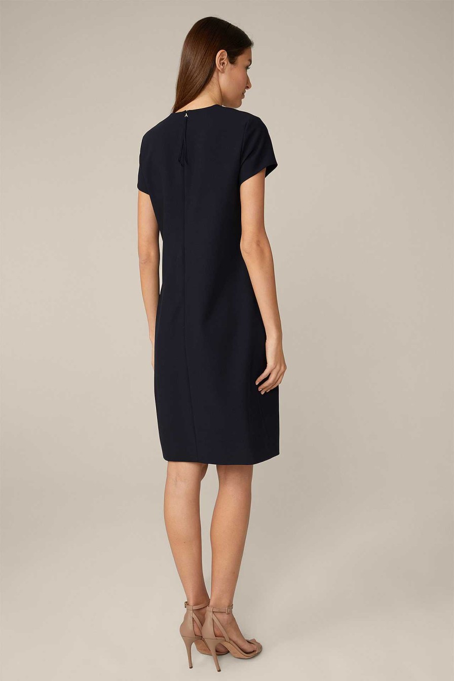 Windsor Cr Pe-Eggshape-Kleid In Navy Kleider & Overalls