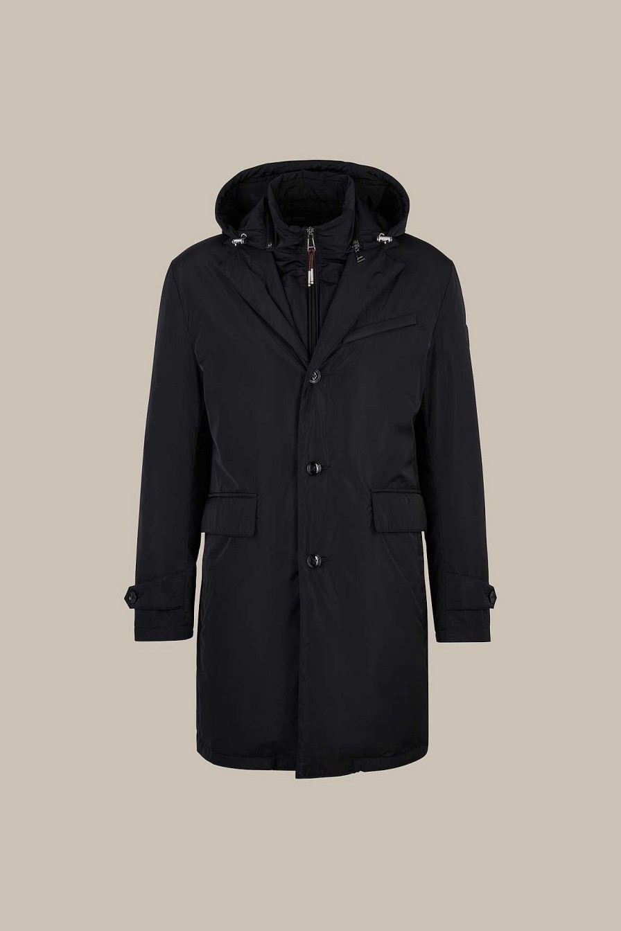 Windsor Nylon-Parka Venosa Mit Reverskragen In Navy Jacken & M Ntel