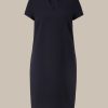 Windsor Cr Pe-Eggshape-Kleid In Navy Kleider & Overalls