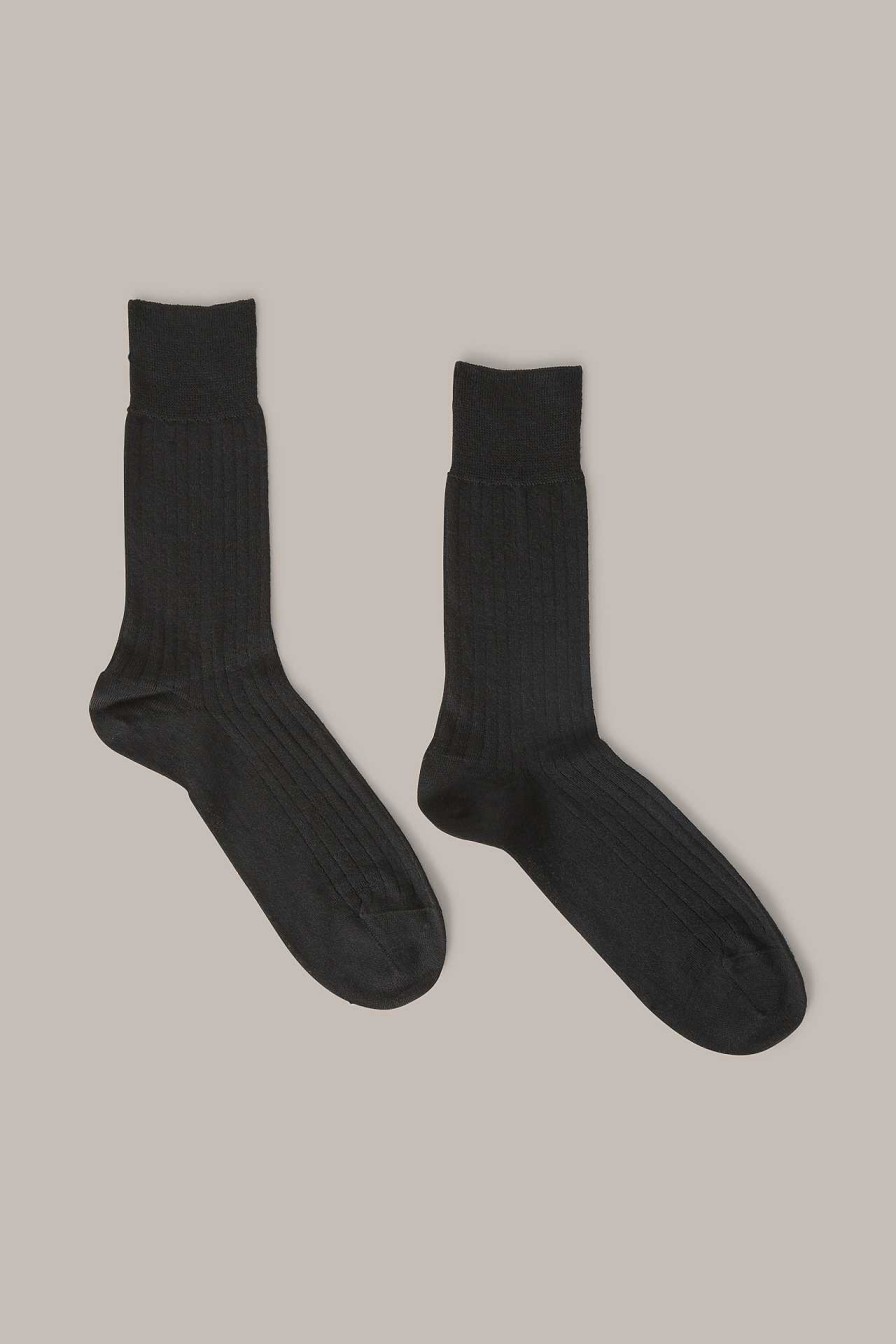 Windsor Socken In Schwarz Socken