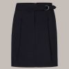 Windsor Baumwollsatin-Minirock In Navy R Cke