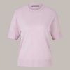 Windsor Tencel-Baumwoll T-Shirt In Flieder T-Shirts & Sweatshirts