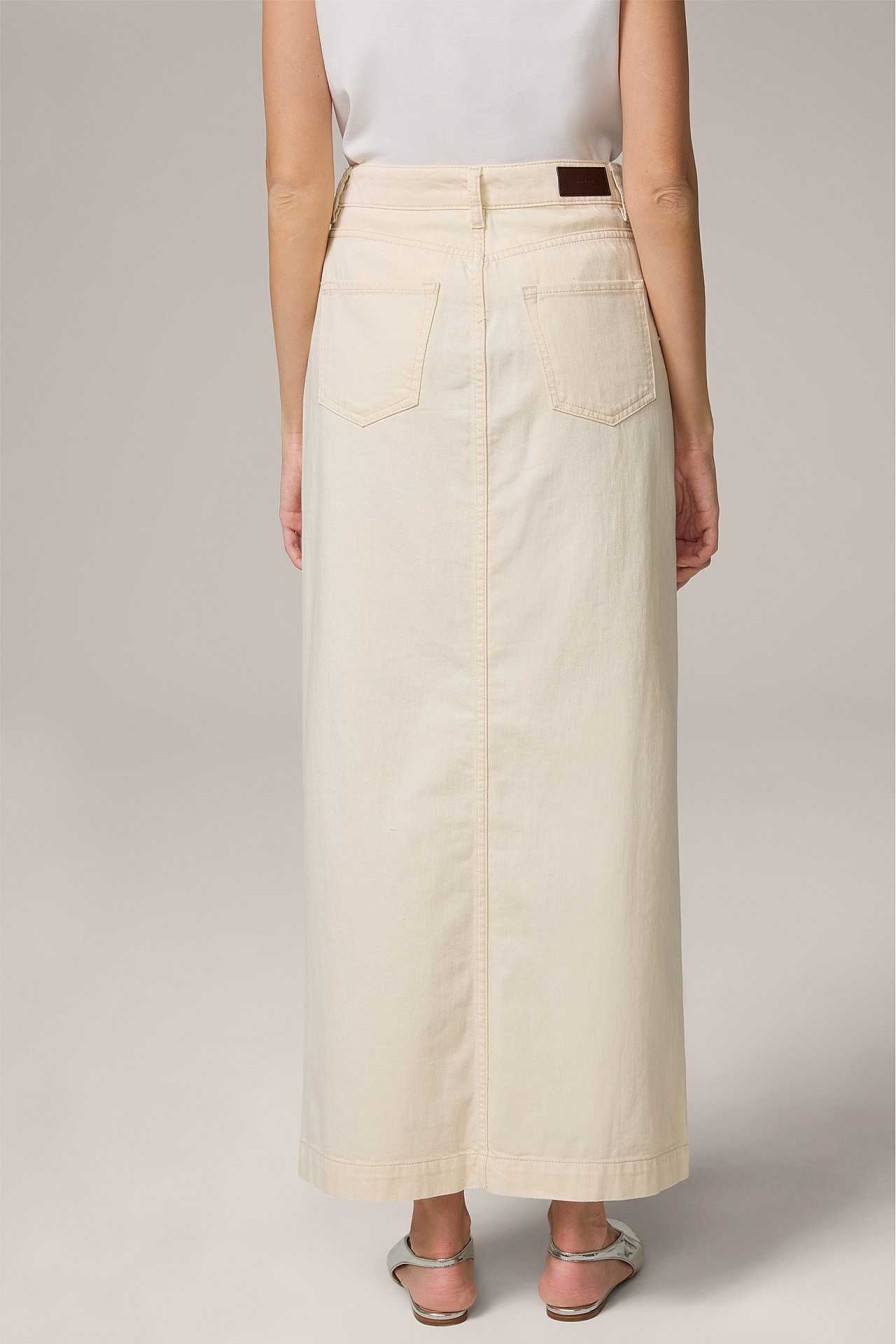 Windsor Jeans-Maxi-Rock In Creme R Cke