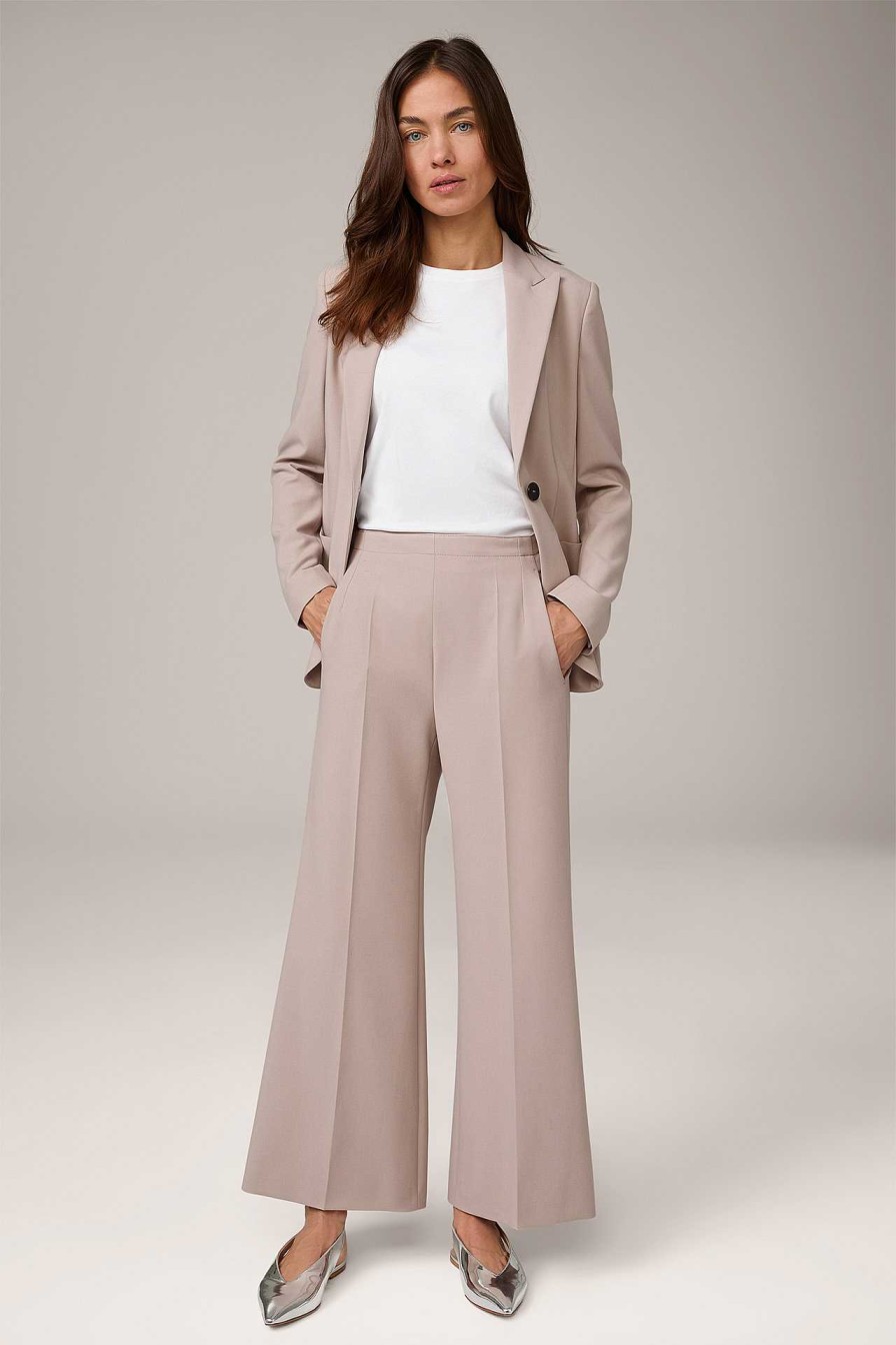 Windsor Cr Pe-Culotte In Taupe Hosen & Jeans