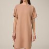 Windsor Cr Pe-Eggshape-Kleid In Camel Kleider & Overalls