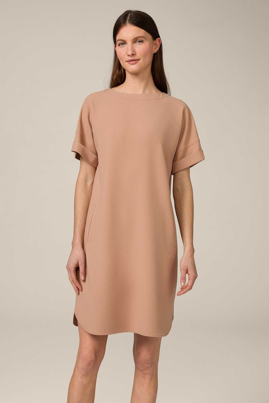 Windsor Cr Pe-Eggshape-Kleid In Camel Kleider & Overalls