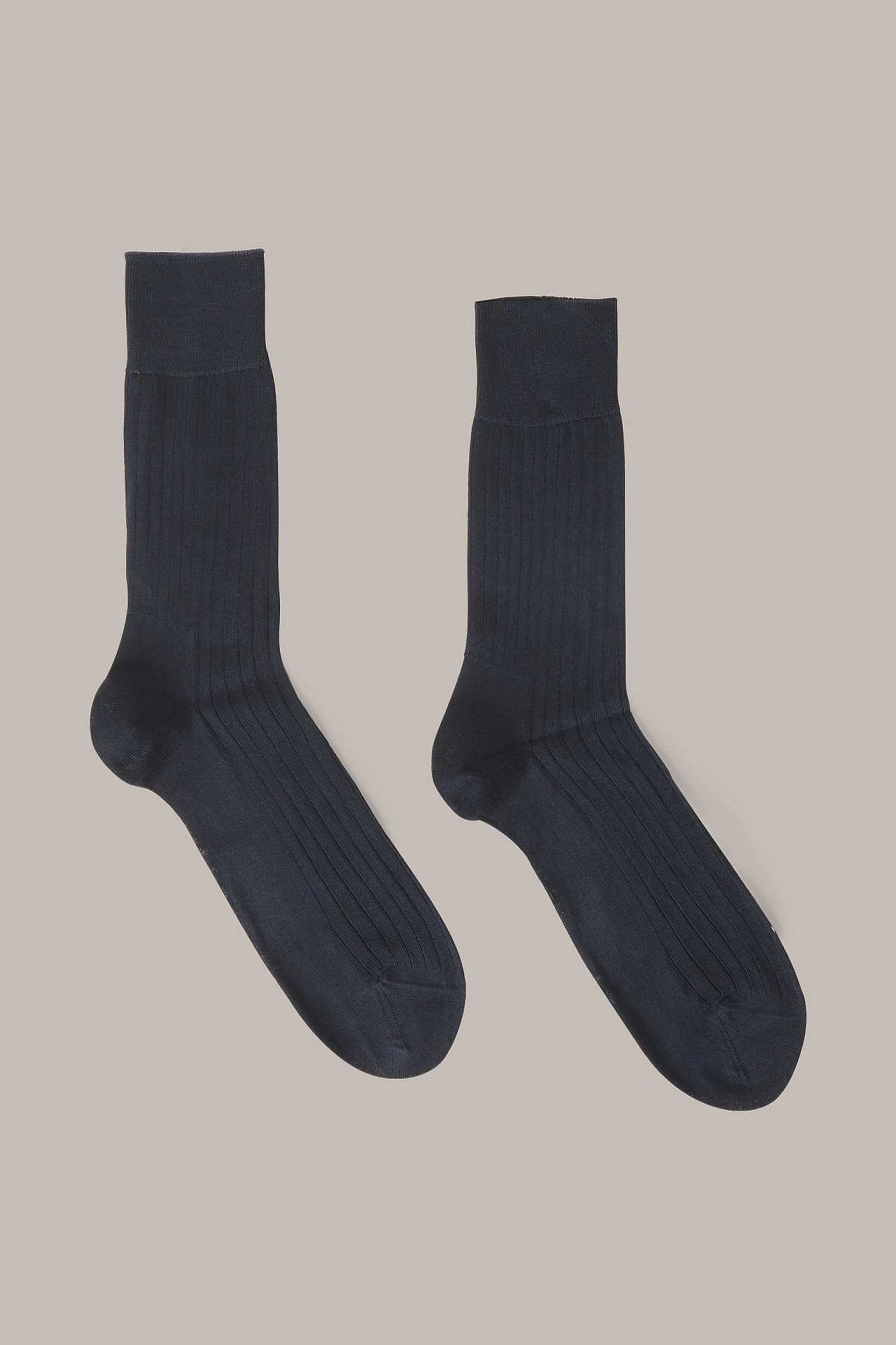 Windsor Socken In Navy Socken