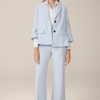 Windsor Cr Pe-Blazer-Jacke In Hellblau Blazer