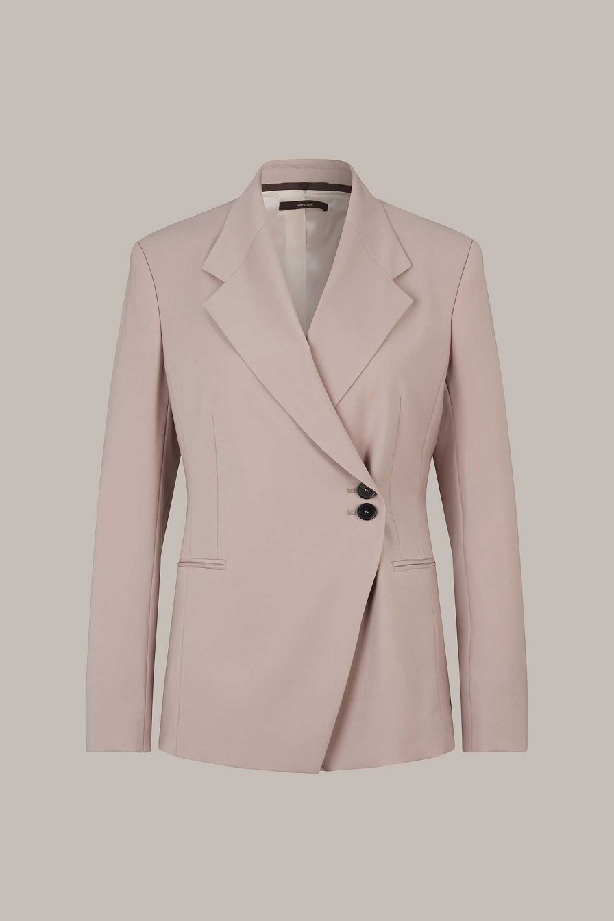 Windsor Schurwoll-Blazer In Taupe Blazer