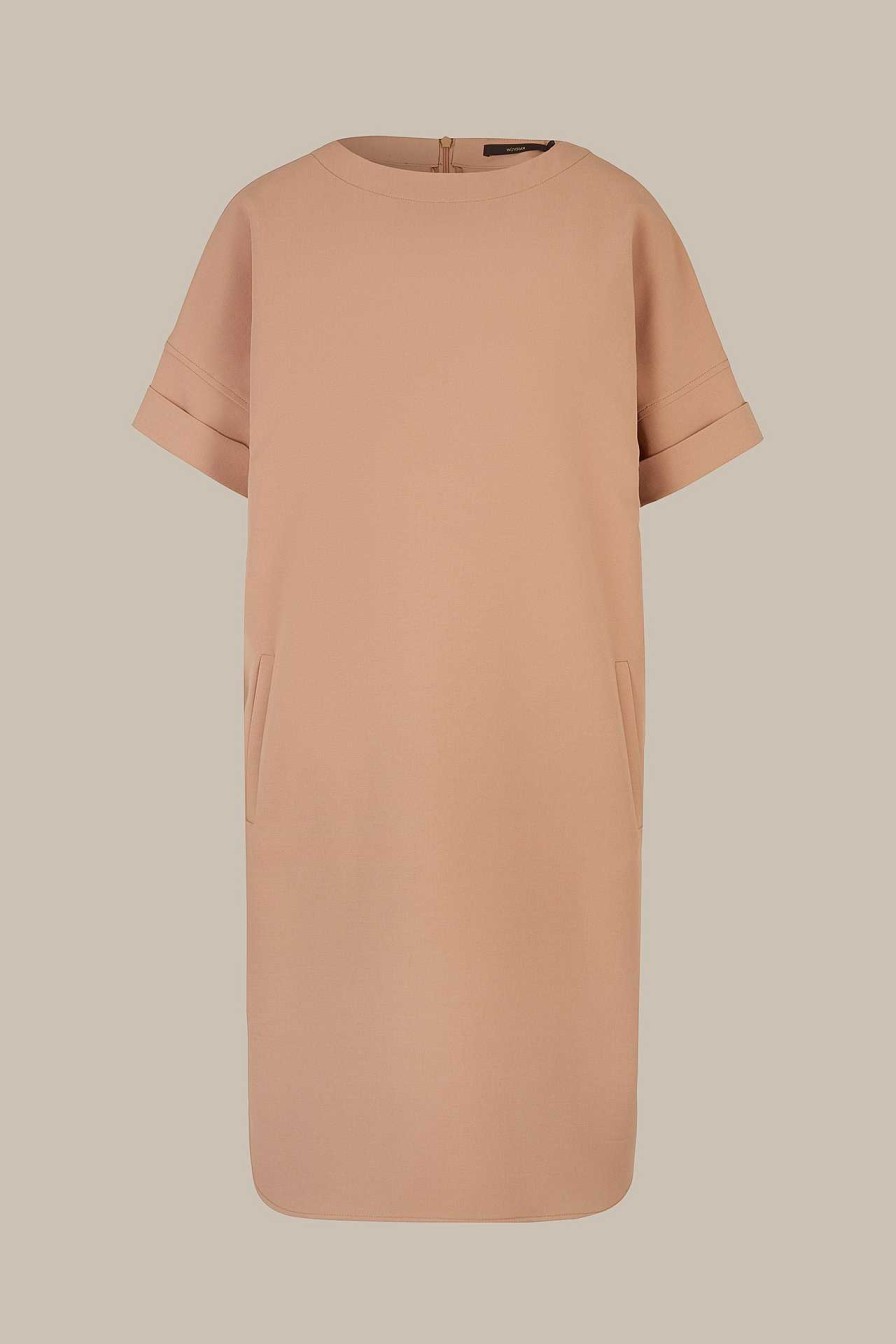 Windsor Cr Pe-Eggshape-Kleid In Camel Kleider & Overalls