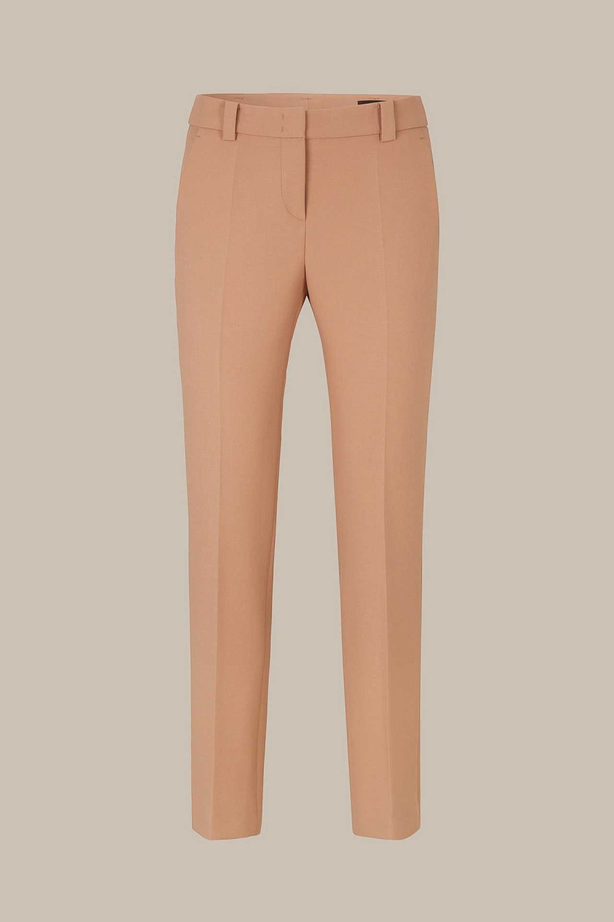 Windsor Cr Pe-Anzug-Hose In Camel Hosen & Jeans