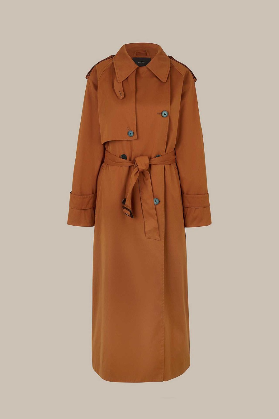 Windsor Trenchcoat In Kupfer Jacken & M Ntel