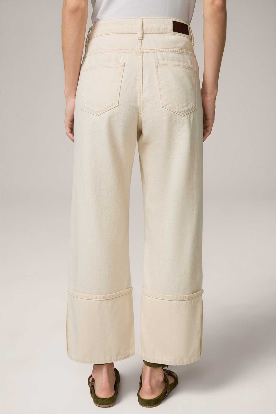 Windsor Jeans-Culotte In Creme Hosen & Jeans