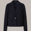 Windsor Cr Pe-Blazer-Jacke In Navy Blazer