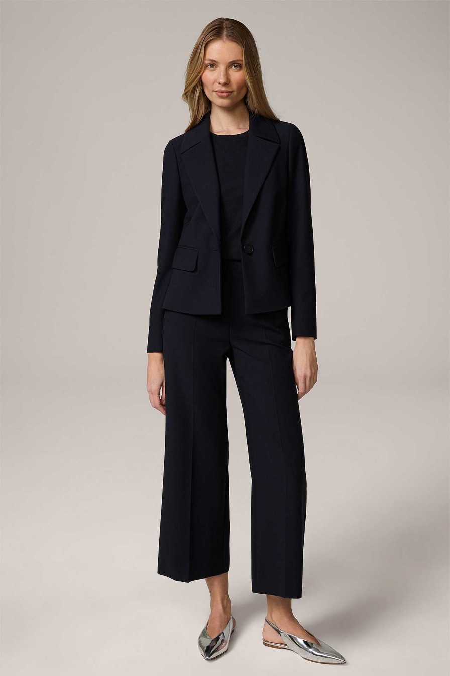 Windsor Cr Pe-Blazer-Jacke In Navy Blazer