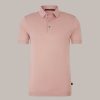 Windsor Baumwoll-Poloshirt Floro In Altrosa Lt/Pastel Pink 681 T-Shirts & Polos