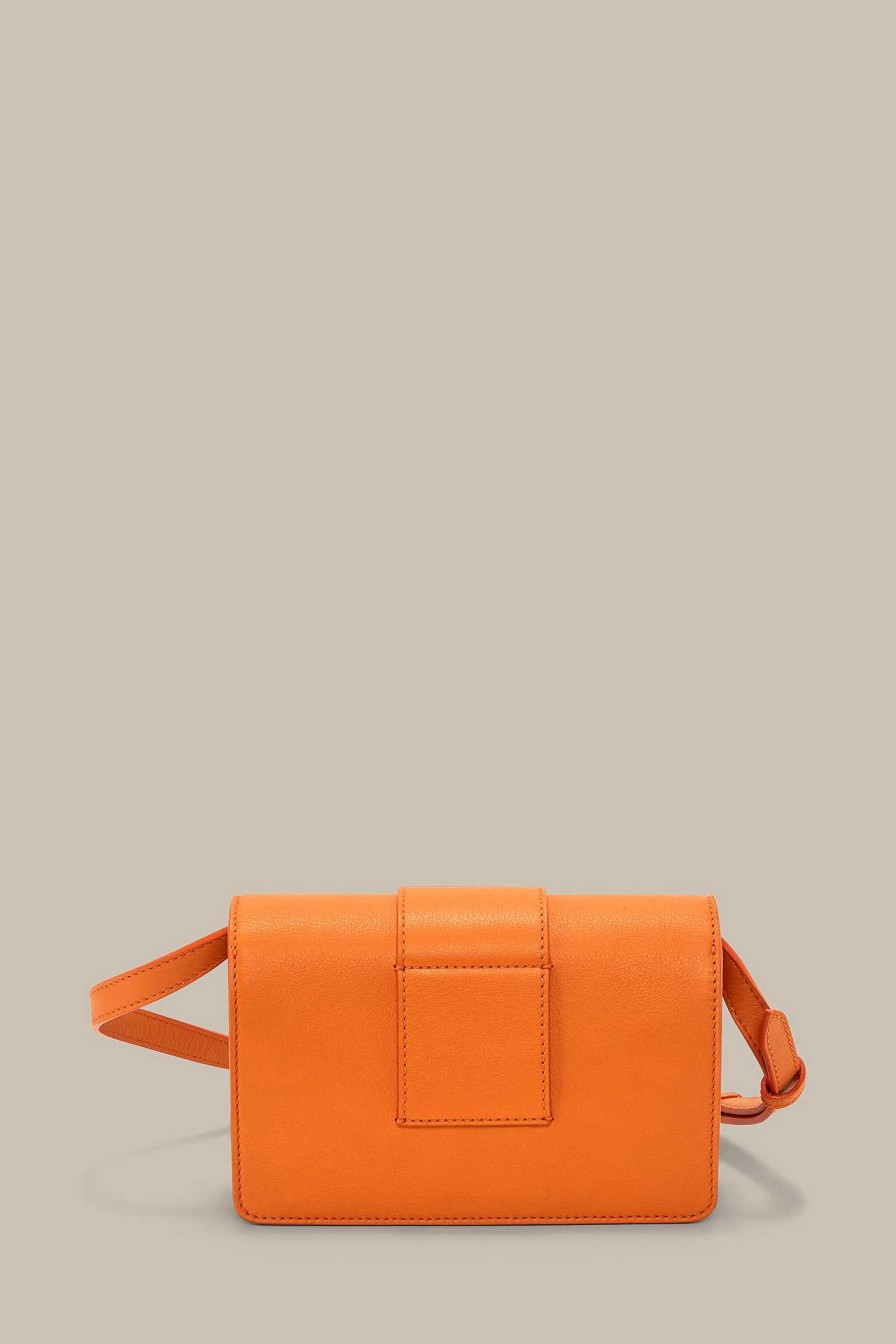 Windsor Crossbody-Bag Aus Nappaleder In Orange Taschen