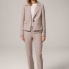 Windsor Cr Pe-Blazer-Jacke In Taupe Blazer