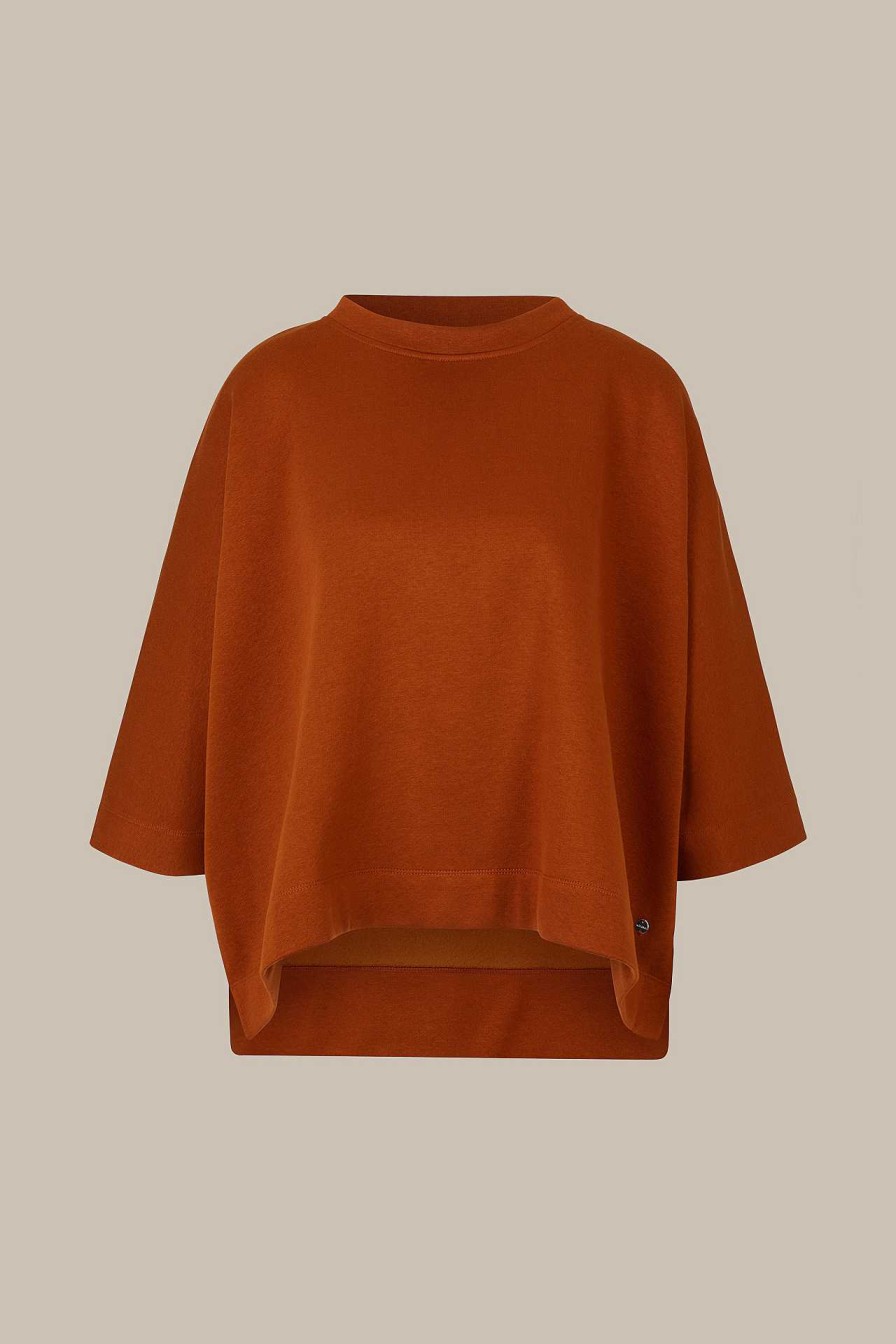 Windsor Sweat-Pullover, Oversized, In Kupfer T-Shirts & Sweatshirts