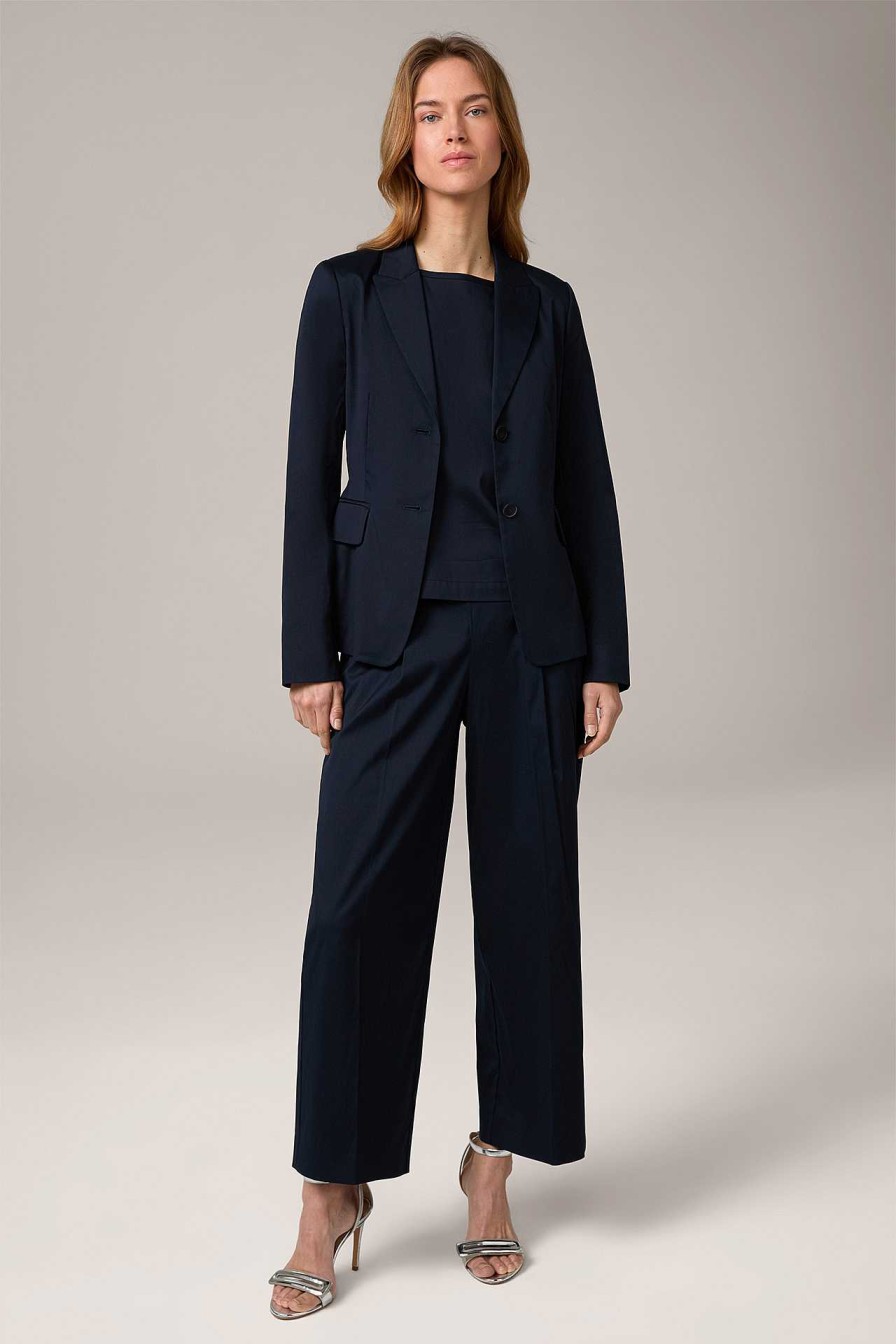 Windsor Baumwollstretch-Blazer In Navy Blazer