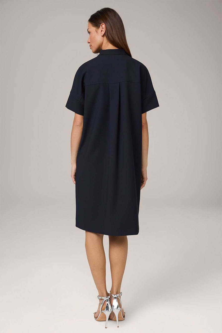 Windsor Cr Pe-Eggshape-Kleid In Navy Kleider & Overalls