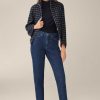 Windsor Mom-Jeans In Blue Washed Hosen & Jeans