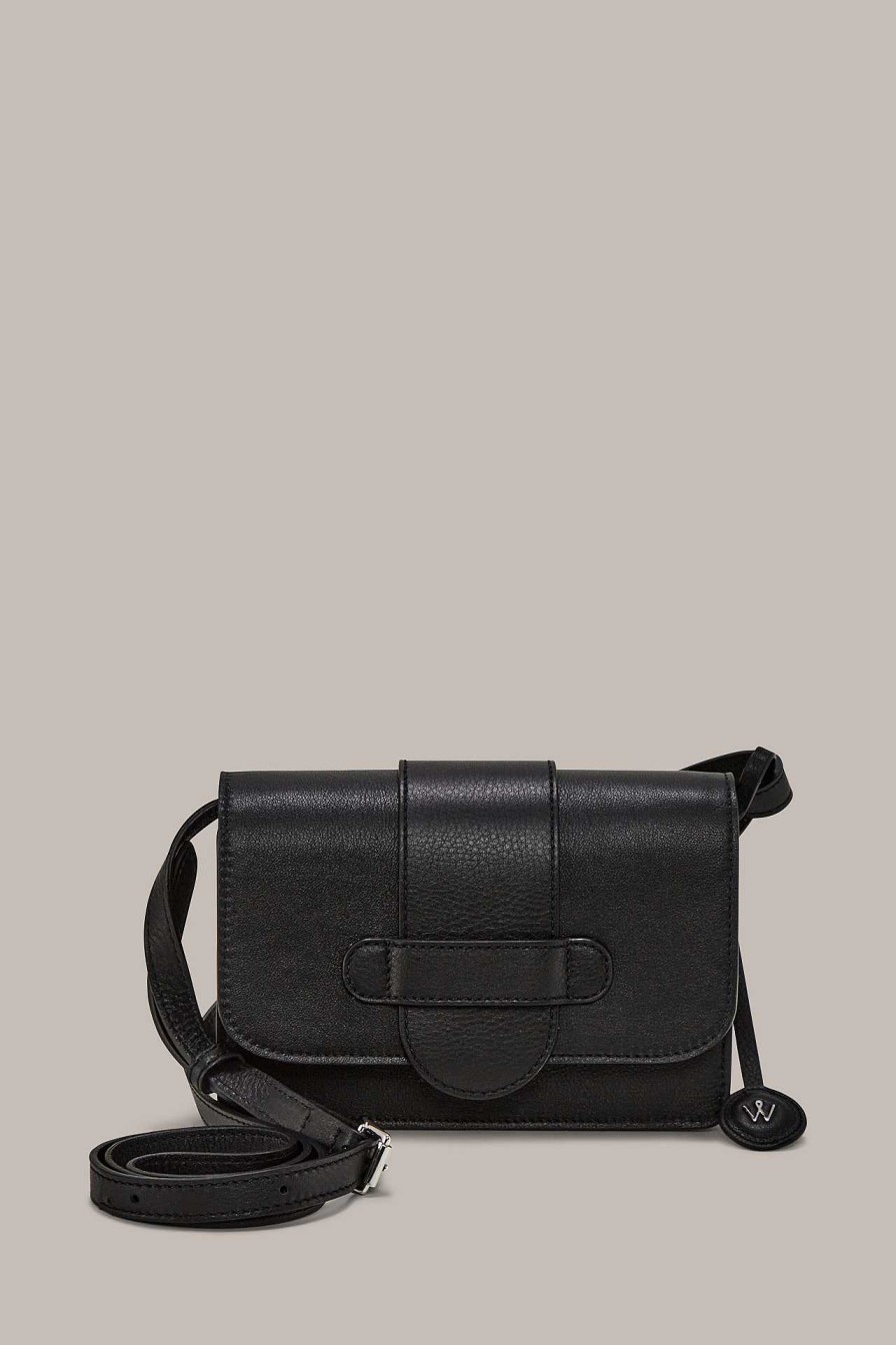 Windsor Crossbody-Bag Aus Nappaleder In Schwarz Taschen