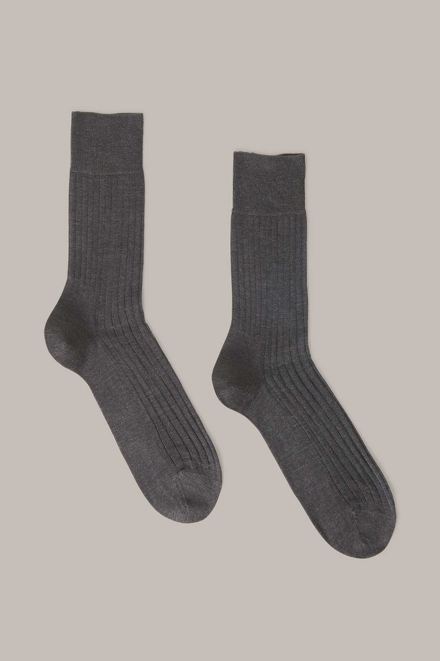 Windsor Socken In Dunkelgrau Socken