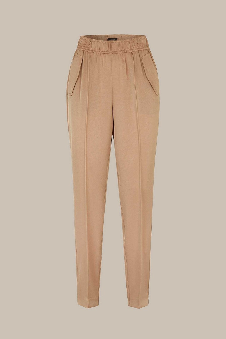 Windsor Cr Pe-Hose Im Jogger-Stil In Camel Hosen & Jeans