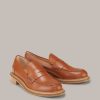 Windsor Loafer Aus Kalbnappaleder By Un Tzer In Cognac Schuhe