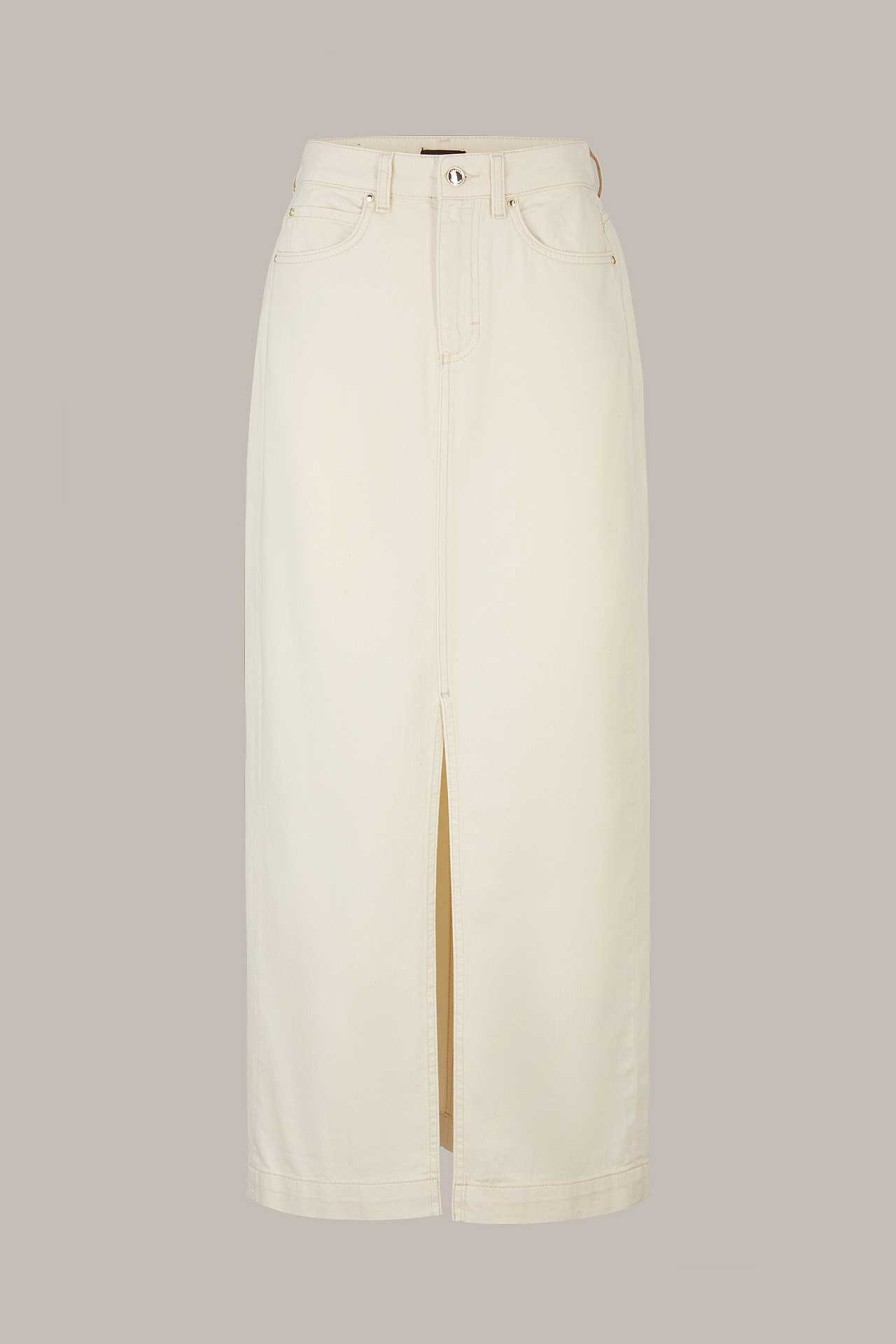 Windsor Jeans-Maxi-Rock In Creme R Cke